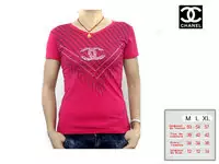 chanel manches courtes t-shirts ,red tee shirt